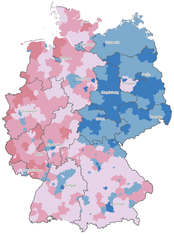 Kartenvorschau: Indikator Geringfügige Beschäftigung ("Minijobber")