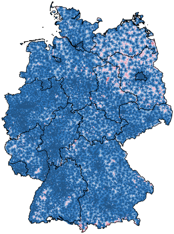 Kartenvorschau: Indikator Erreichbarkeit von Apotheken