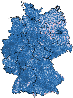 Kartenvorschau: Indikator Erreichbarkeit von Apotheken