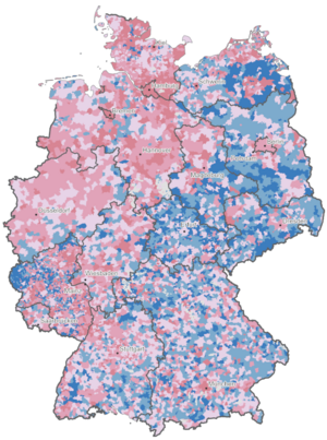 Kartenvorschau: Indikator Breitbandversorgung